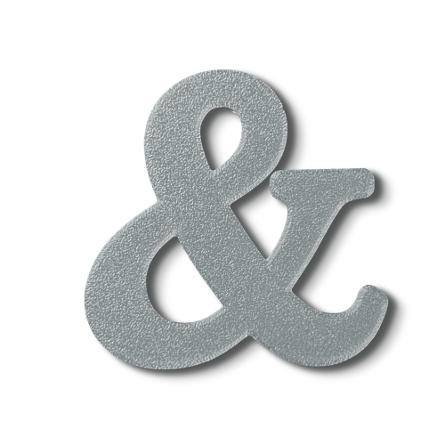 Individual Special Characters - Block Font