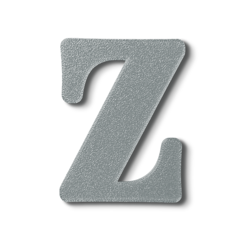 Individual Letters - Block Font