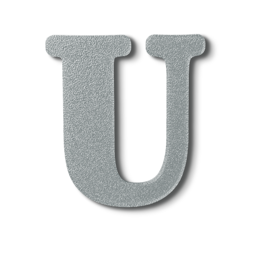 Block Font - Individual Letters