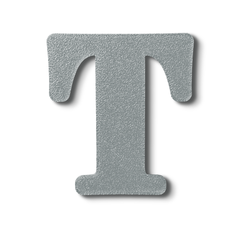 Individual Letters - Block Font