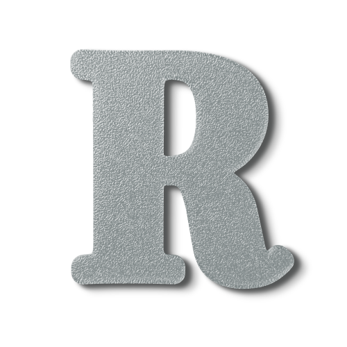 Individual Letters - Block Font