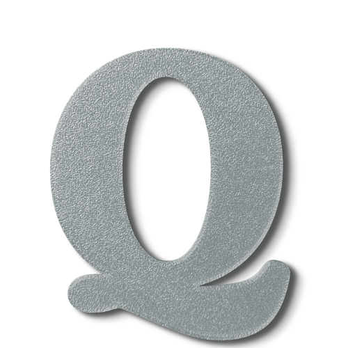 Individual Letters - Block Font