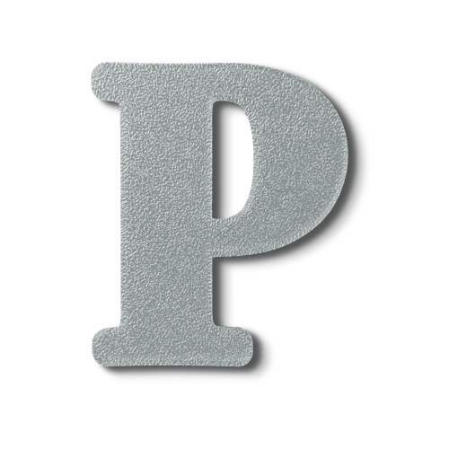 Individual Letters - Block Font