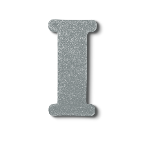 Individual Letters - Block Font