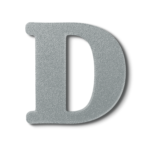 Block Font - Individual Letters