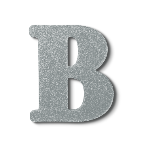 Block Font - Individual Letters