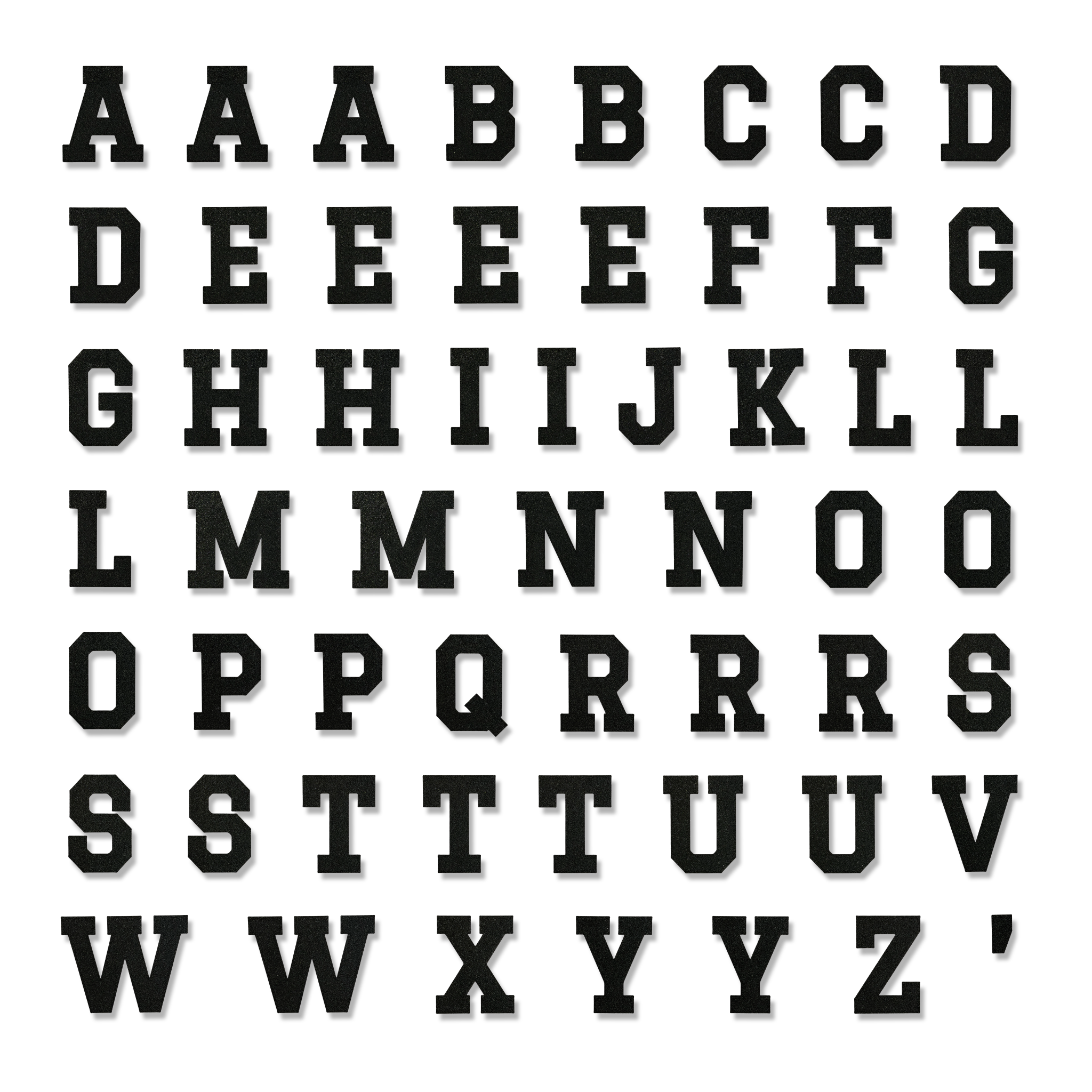 Varsity Font - 55 Pack