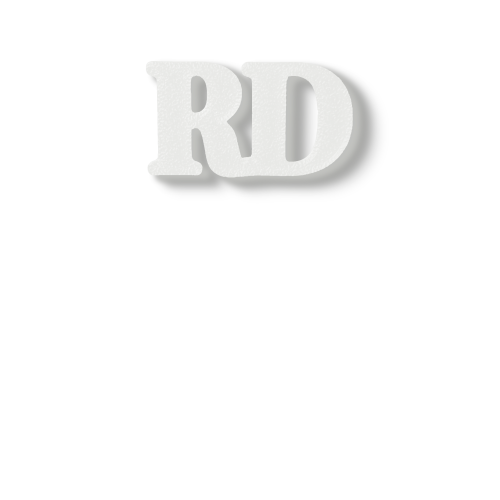 Block Font - Individual Numbers