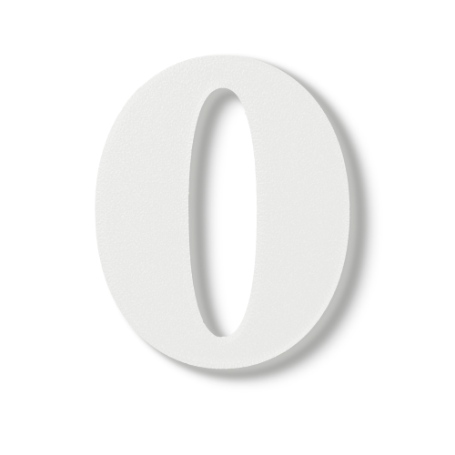 Block Font - Individual Numbers