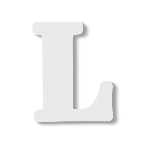 Block Font - Individual Letters