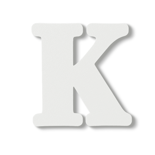 Block Font - Individual Letters