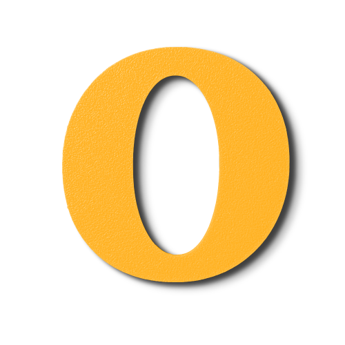 Block Font - Individual Letters