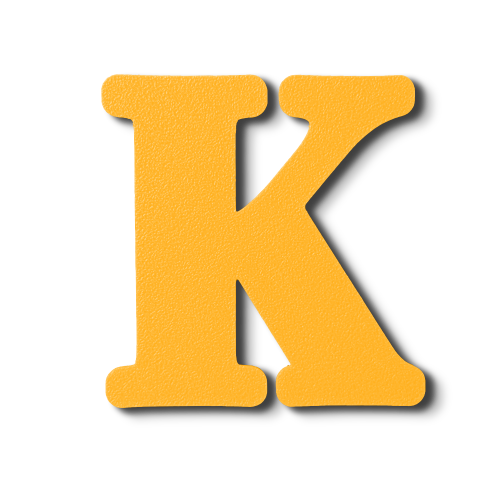 Block Font - Individual Letters