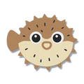 Coastal puffer fish 