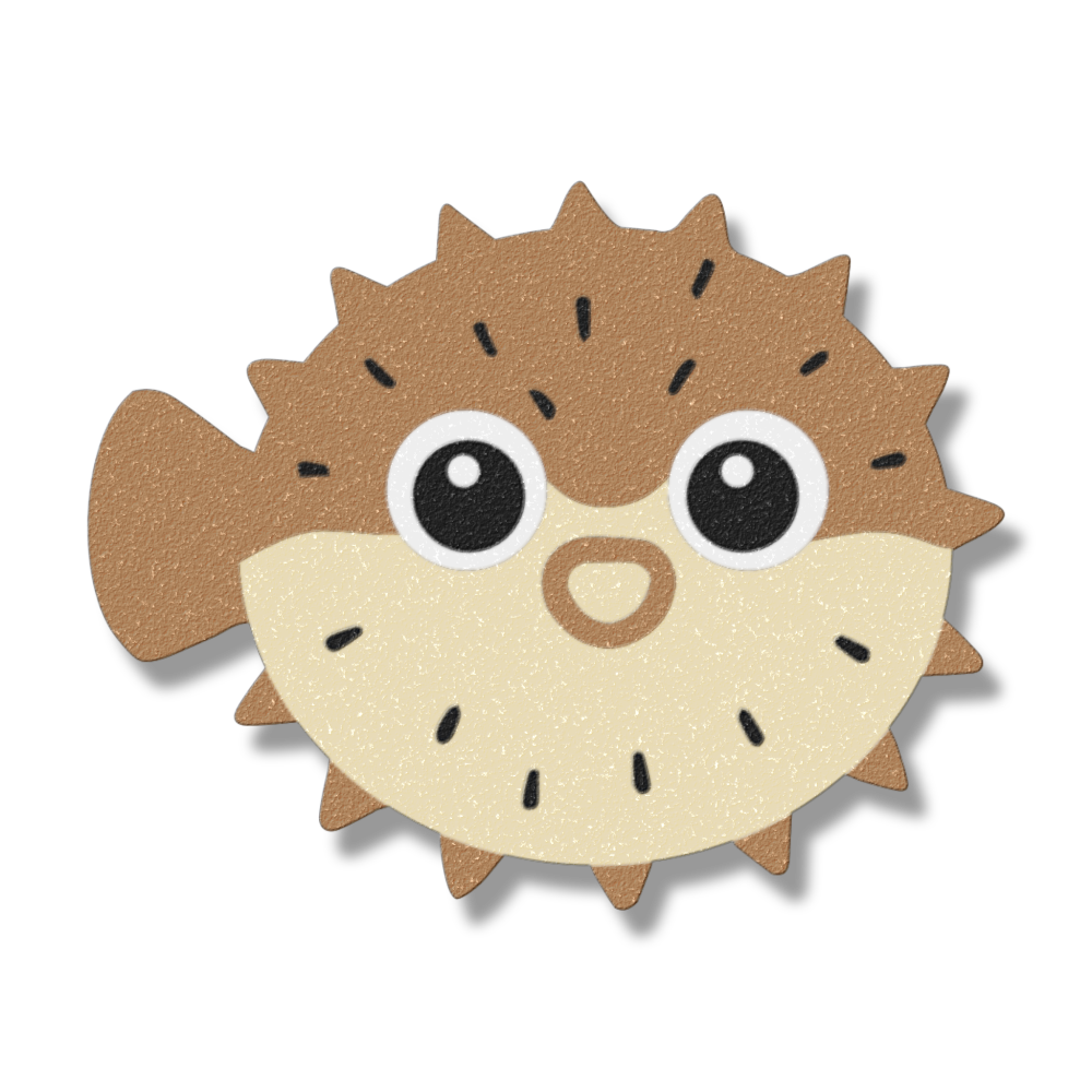 Coastal puffer fish 
