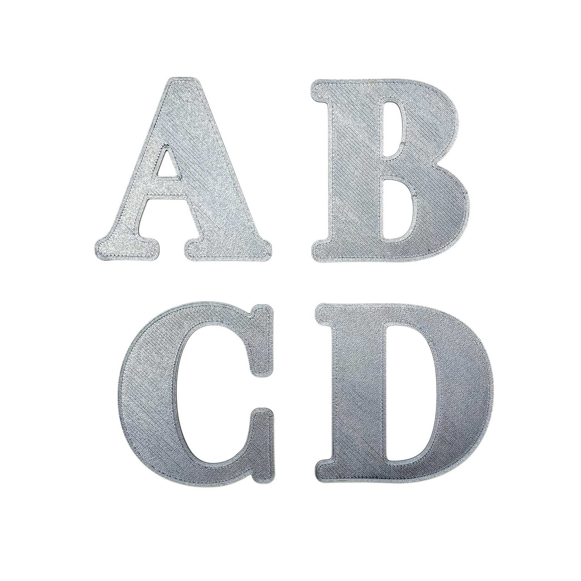 Block Letter Font (50)