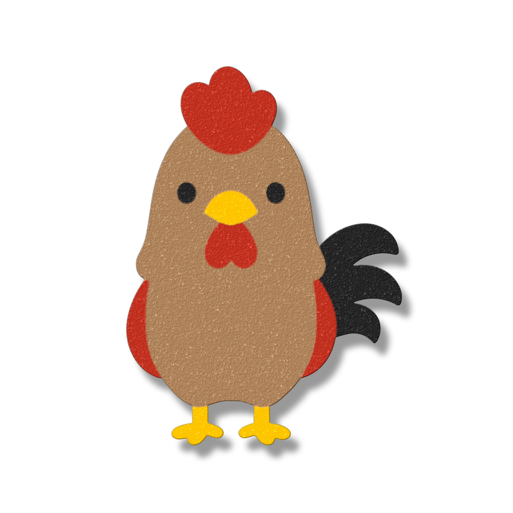 Farm rooster 