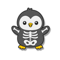 Penguin Skeleton Costume