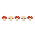 Set of 5 mushrooms